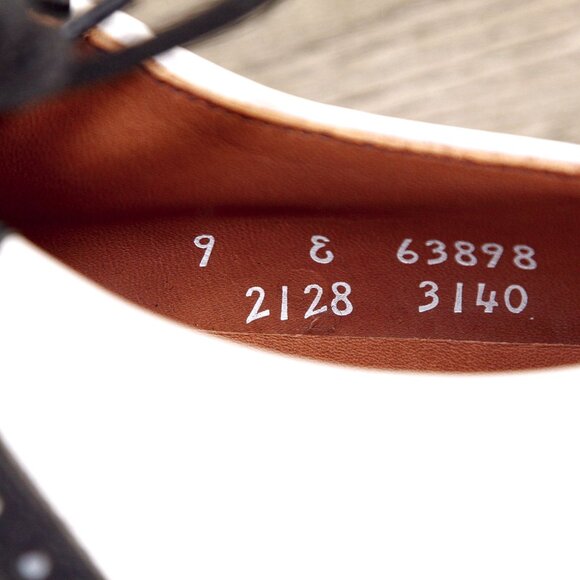 *NIB* $325 Allen Edmonds LINWOOD Golf 9 E White/Black * add $15 new Trees main image 5